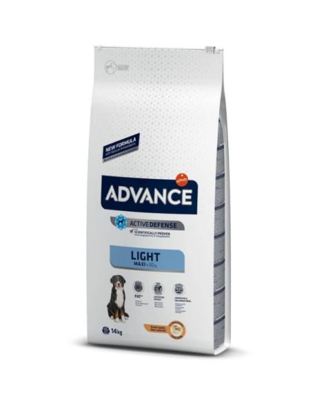 Advance Light Maxi Frango e Arroz 14kg