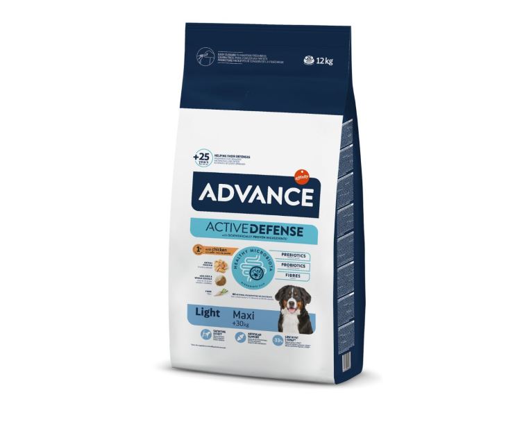 Advance Light Maxi Frango e Arroz 12 KG