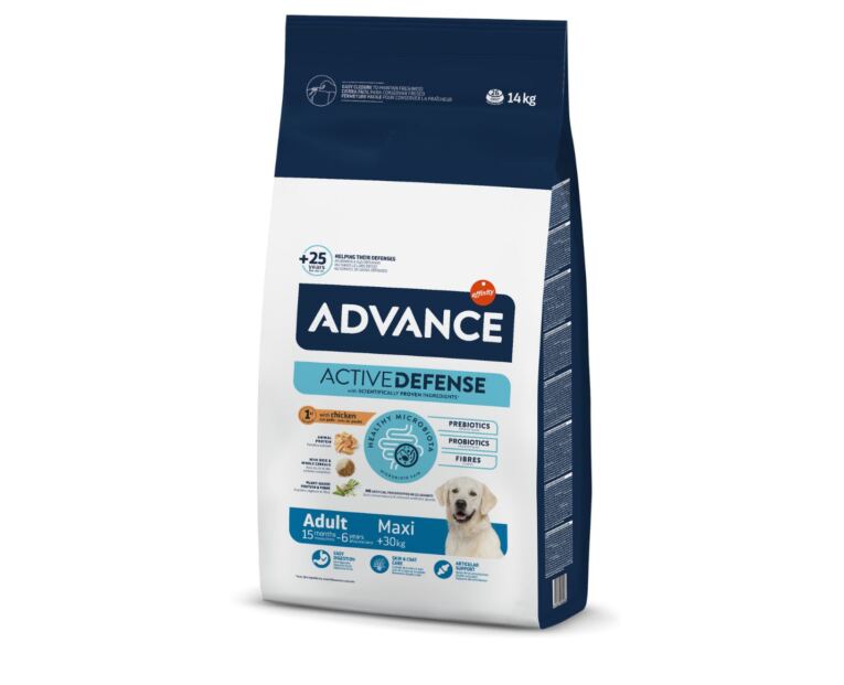 Advance Maxi Adulto Frango e Arroz 14 kg