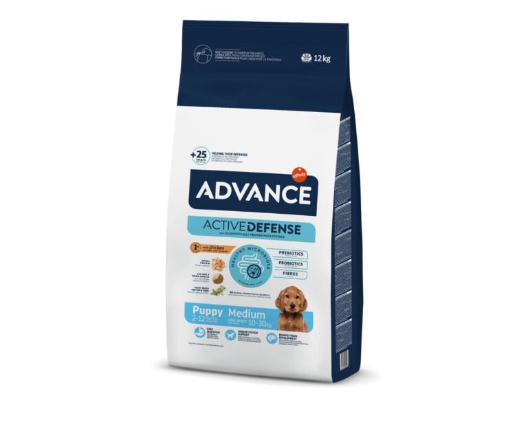 Advance Puppy Médio Frango e Arroz - 12 kg