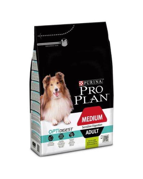 Pro Plan OptiDigest Medium Adulto Borrego