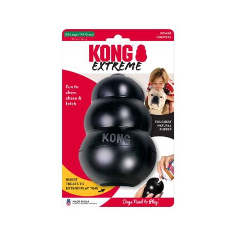 O KONG Extreme é a versão mais durável do nosso brinquedo KONG original.