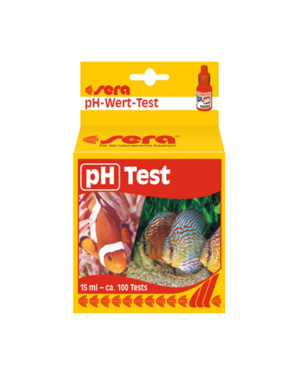 O sera pH Test serve para pedir o pH da água. Além disso, o pH indica se a água é alcalina, neutra ou ácida.