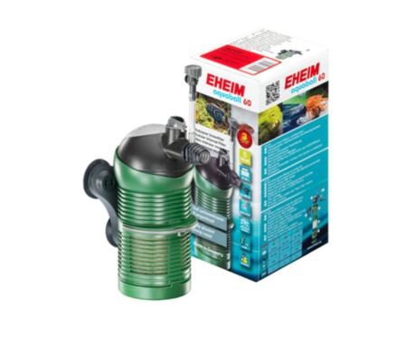 Eheim Aquaball tem uma cabeça esférica que está localizada dentro de uma bola.