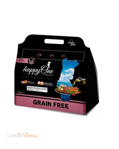 HappyOne Mediterraneum gato 3 Kg