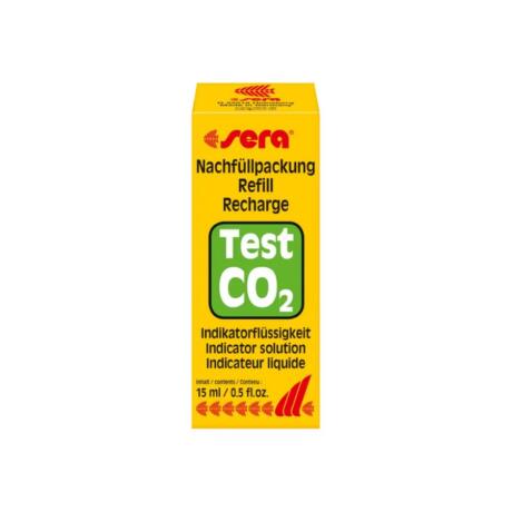 sera Teste CO2 - Recarga duração foi desenvolvido para a verificação permanente da concentração de CO2 no aquário.