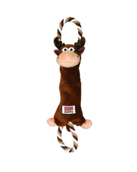 KONG TuggerKnots Moose Peluche Alce