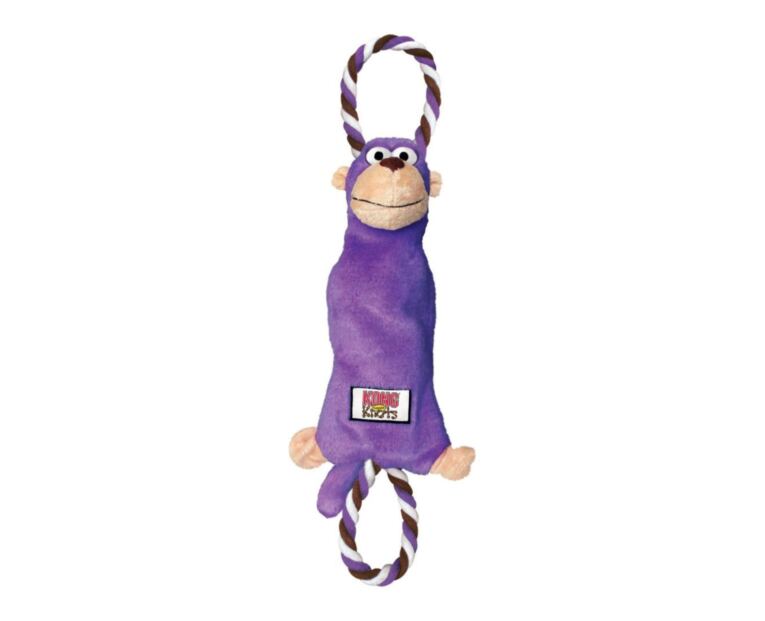 KONG TuggerKnots Monkey Peluche Macaco