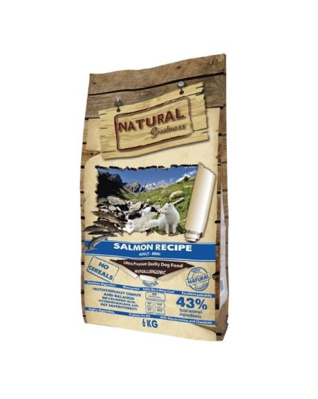 Ração Natural Greatness Medium & Large Salmão Sensitive