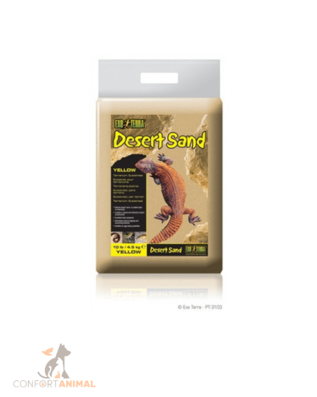 desert sand exoterra amarelo