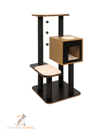 arranhador v-high base vesper preto