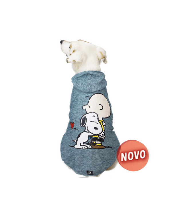 Camisola Snoopy (Turquesa/Hug) é uma camisola certamente feita numa malha macia para o seu amigo.