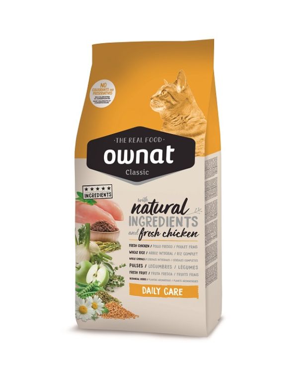 Ração Ownat Classic Daily Care para Gatos