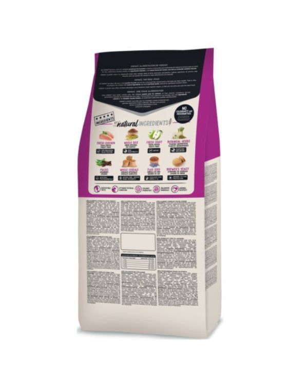 Ração Ownat Classic Mini Adulto para Cães é uma comida destinado a cães entre 1 kg e 10 kgs na idade adulta