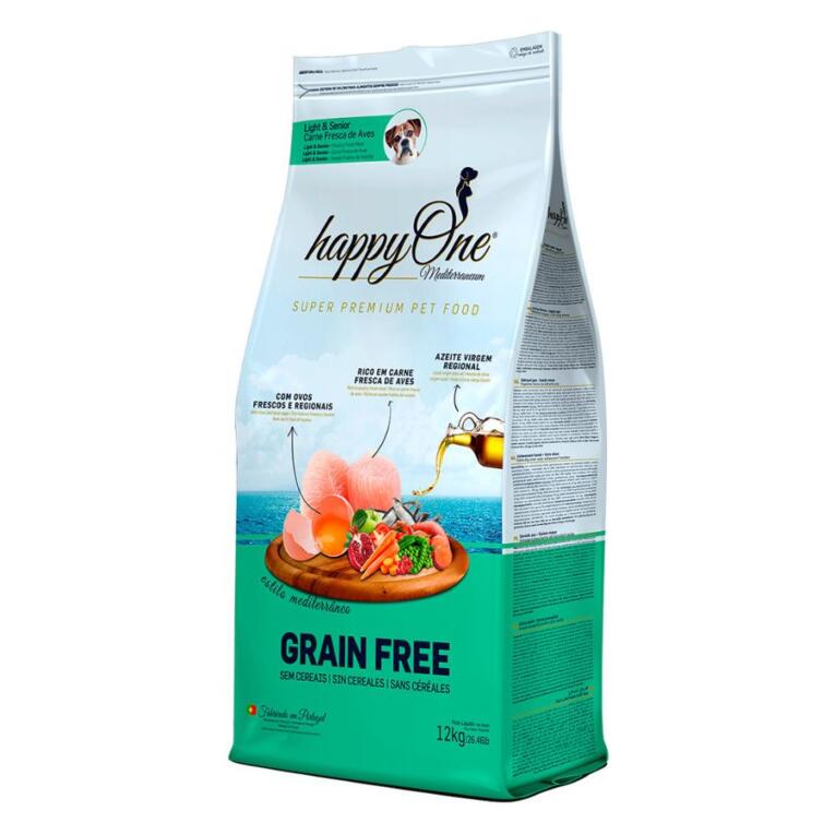 HappyOne Mediterraneum Light & Senior 12 kg