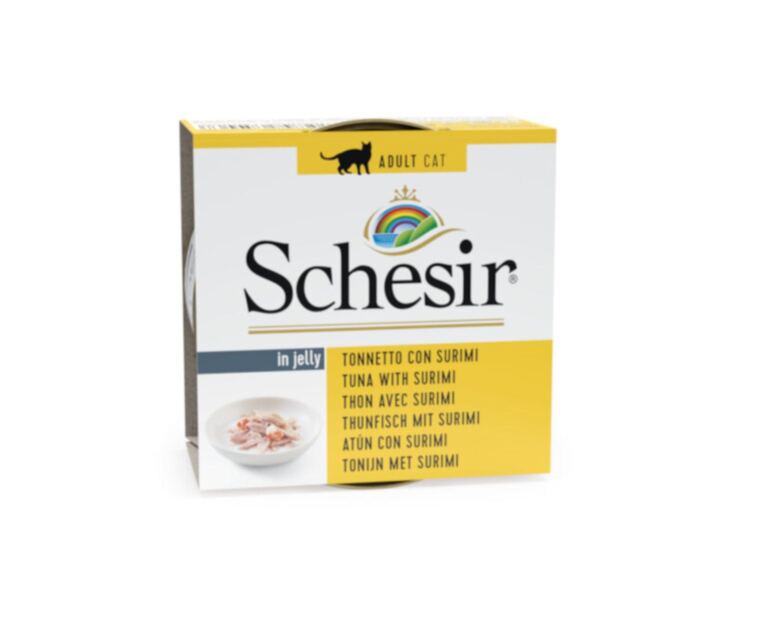 Schesir Gato Atum com Surimi em Geleia