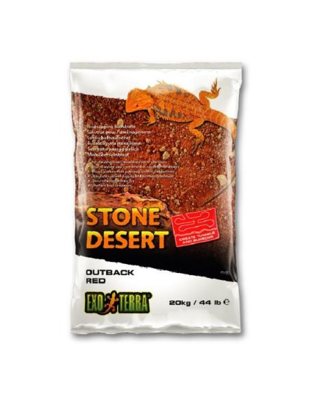Substrato Stone Desert Outoback Red - Areia de Argila