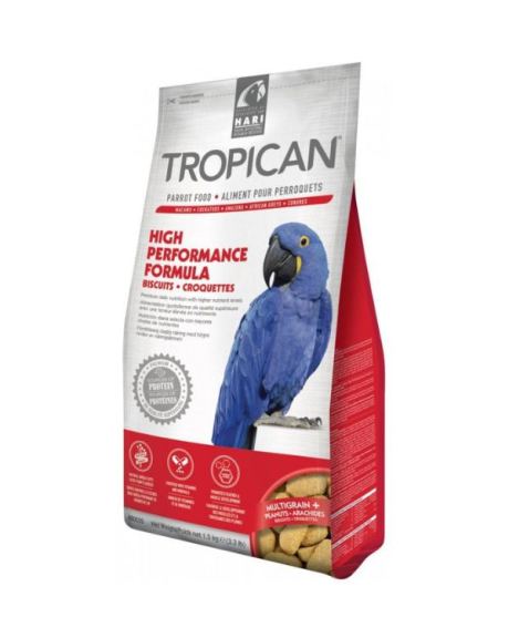 Tropican Papagaios High Performance Biscoitos 1,5Kg