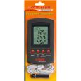 O sera reptil thermometer/hygrometer é uma combinação de termômetro e higrômetro digital.