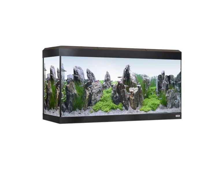 Os Fluval Roma 200L c/Iluminação Led Bluetooth incluí agora uma eficiente iluminação LED de baixo consumo com Bluetooth.