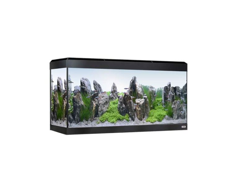 Os Fluval Roma 200L c/Iluminação Led Bluetooth incluí agora uma eficiente iluminação LED de baixo consumo com Bluetooth.