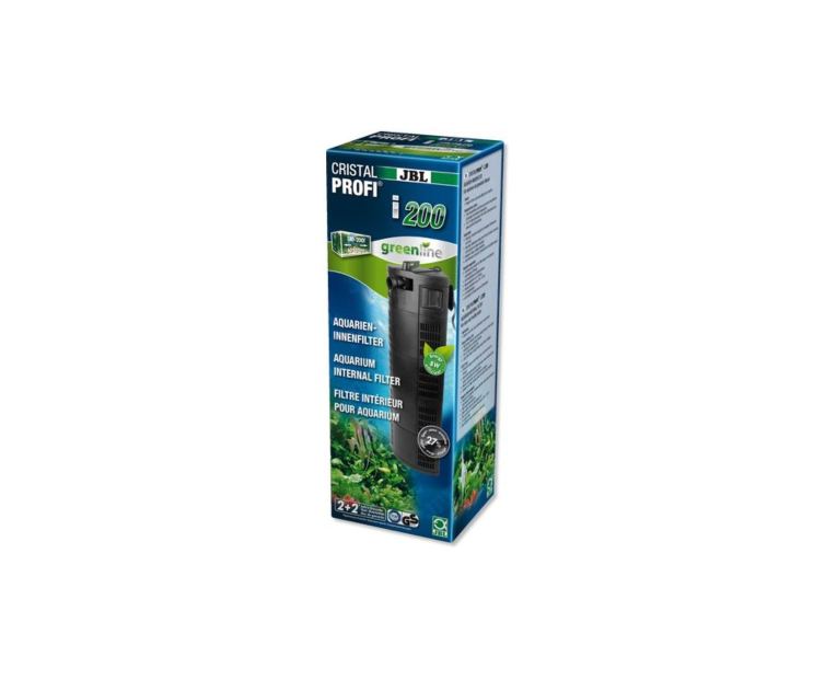 JBL ProCristal i200 é um filtro interno para aquários com um volume de 130 a 200 litros (80-120 cm) com potência de bomba regulável até 300-720 l/h