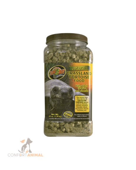 zoo med grassland tortoise food 425g