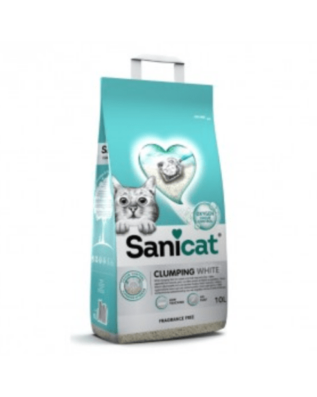 sanicat clumping white