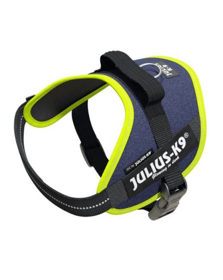 Arnês Julius K9 IDC ganga e neon mini