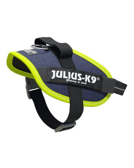 Arnês Julius K9 IDC ganga e neon minimini
