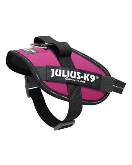 Arnês Julius K9 IDC Fúcsia minimini