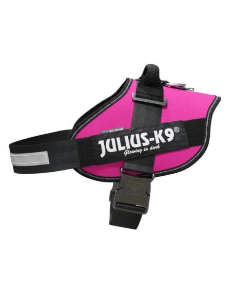 Arnês Julius K9 IDC Fúcsia tamanho1