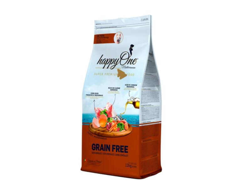 HappyOne Mediterraneum Adulto Borrego 12 kg
