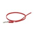 Trela Color & Gray Super-Grip com pega vermelho