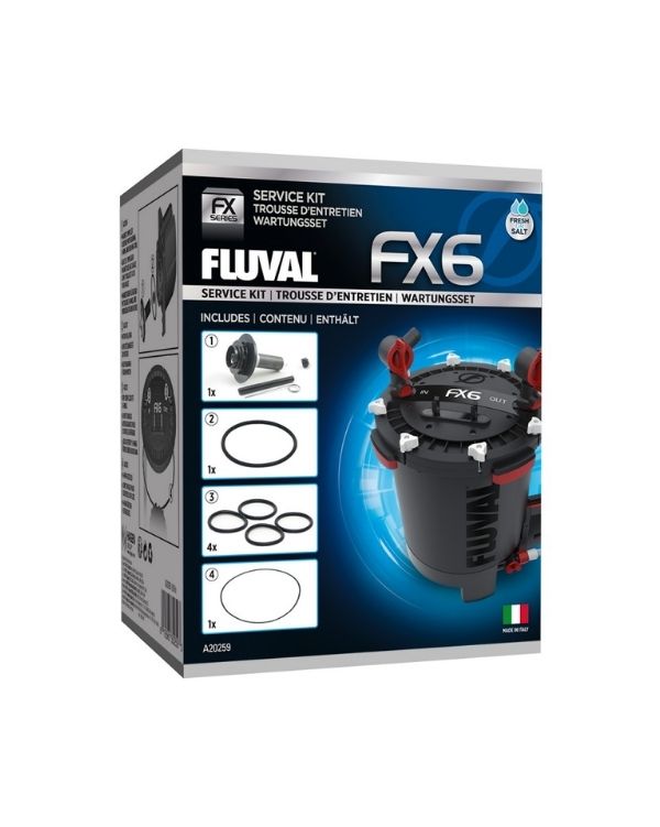 Kit Manutenção Fluval FX 6 garante o perfeito funcionamento do filtro.