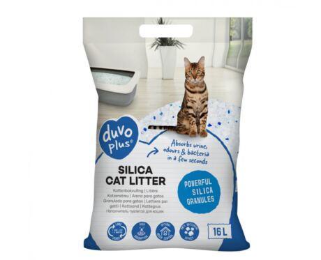 Areia sílica Duvo Plus para gato adulto
