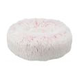 Cama Harvey Redonda Branco Rosa