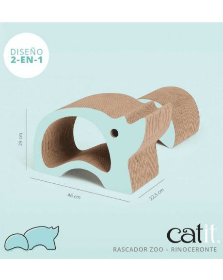 rinoceronte catit zoo medida
