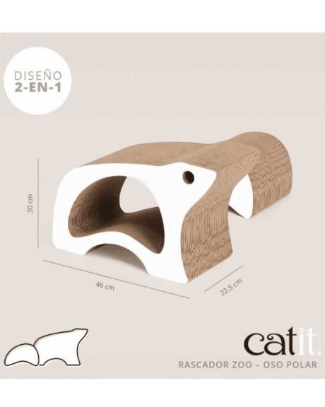 urso catit zoo medida