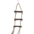 escada em madeira sisal