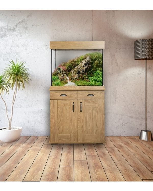 O novo Kit Aquário Fluval Shaker Oak combina perfeitamente um design tradicional mas com tecnologia moderna