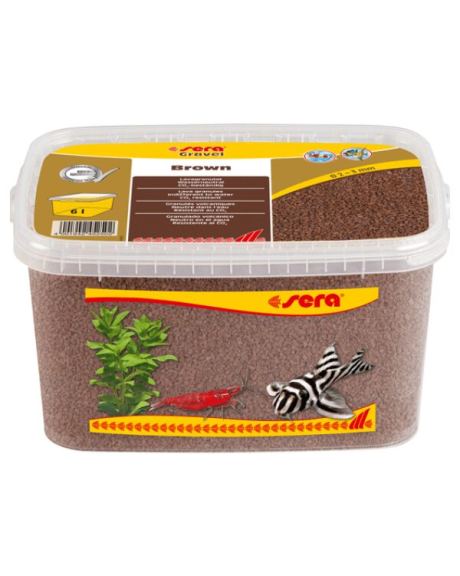 sera gravel brown 6l