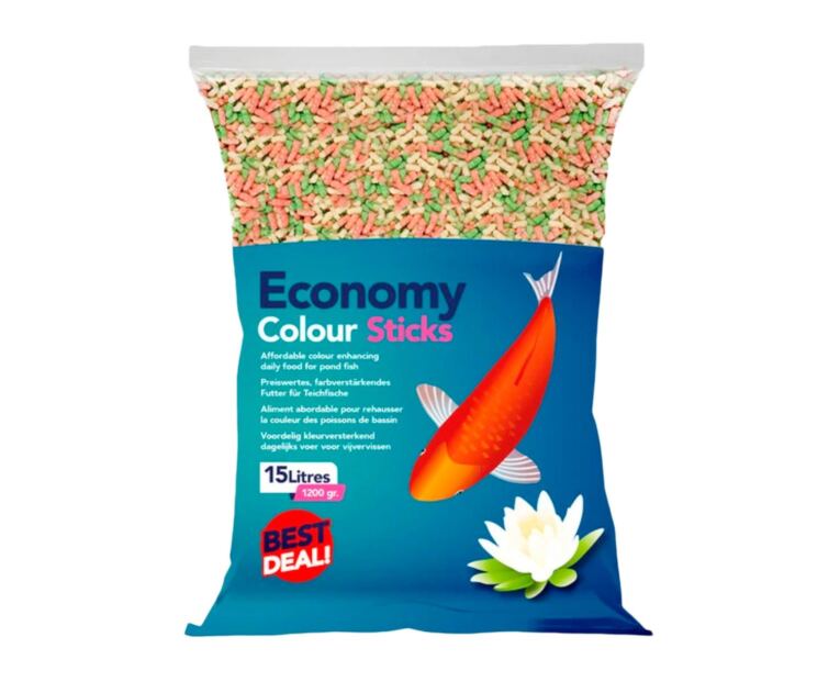 Color Stick Superfish uma comida completa e equilibrada para os peixes da seu aquário.