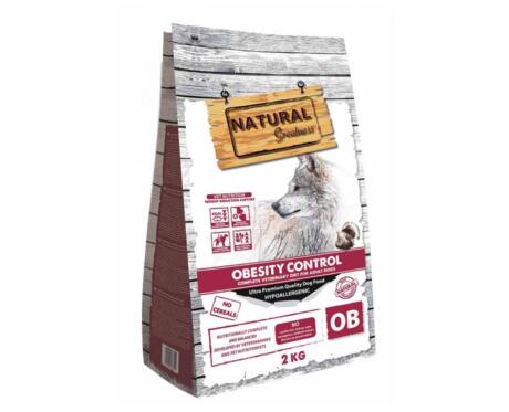 Saca de ração Natural Greatness Veterinary Diet Obesity & Diabetic para Cão com excesso de peso.