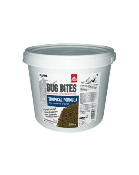 Fluval Bug Bites Granulado Peixes Tropicais 1,7kg