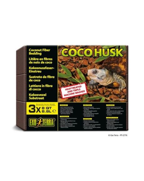 Substrato Coco Husk Exo Terra 3 x 650g