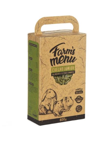 FARMS Menu Coelho junior - 600 Gr
