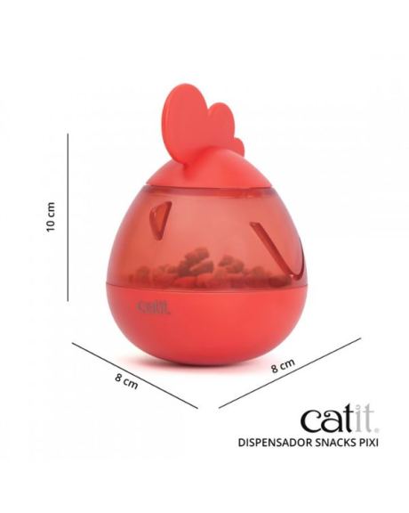 Dispensador de Snacks Catit Pixi - Galo