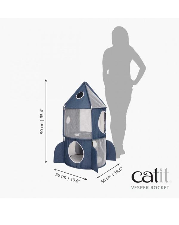 Medidas Vesper Rocket Catit
