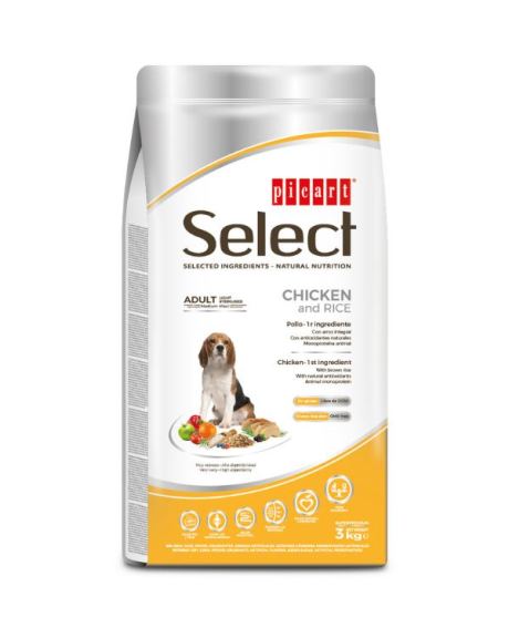 Picart Select Adulto Light Sterilised 3 kg
